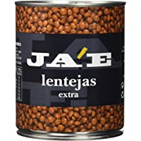 Los mejores  - JaE - Lentejas Extra - 780 g - - Pack de 6